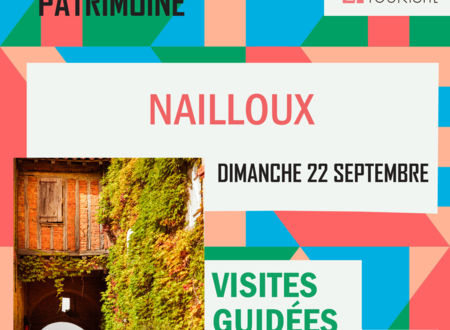 JEP 2024 - VISITE GUIDEE DE NAILLOUX 