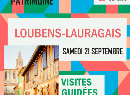 JEP 2024 - VISITE GUIDEE DE LOUBENS-LAURAGAIS 