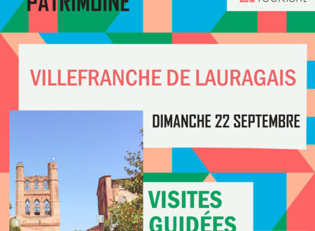 JEP 2024 - VISITE GUIDEE DE VILLEFRANCHE-DE-LAURAGAIS 