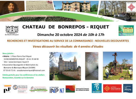 JOURNEE/NOUVELLES DECOUVERTES AU CHÂTEAU DE BONREPOS-RIQUET 