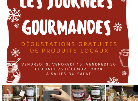 LES JOURNÉES GOURMANDES À SALIES-DU-SALAT 