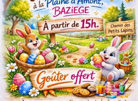 CHASSE AUX OEUFS EN FAMILLE 