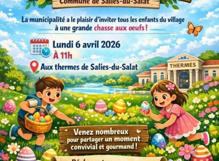 CHASSE AUX OEUFS DE PÂQUES 
