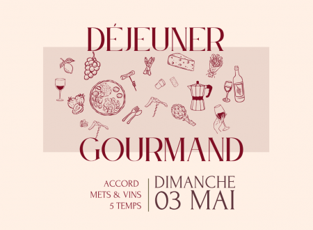 DÉJEUNER GOURMAND AU DOMAINE LE ROC 