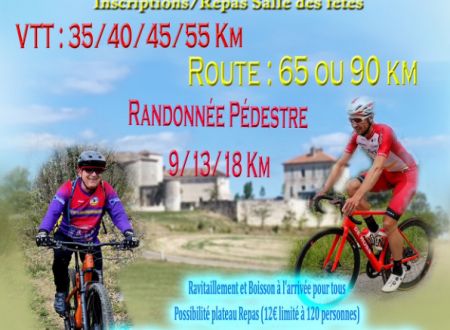 Rando cycliste et pédestre : La boucle marnhacoise 