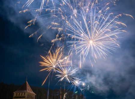 Feu d'artifice à Cahors 