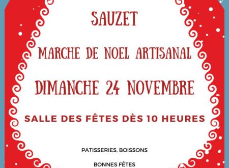 Marché de Noël Artisanal de Sauzet 