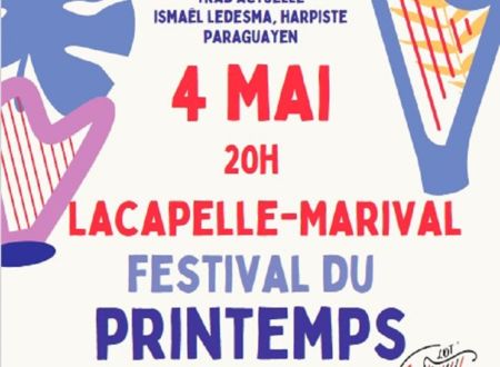 Concert, festival du printemps Lot'harpes à lacapelle-Marival 