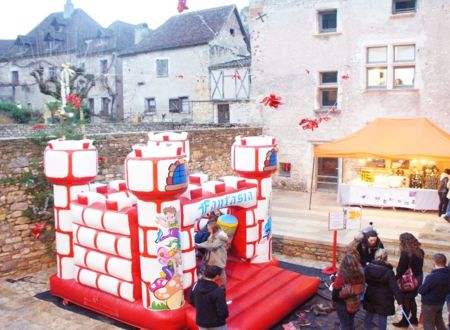 Marché de Noël à Saint-Cirq Lapopie 