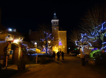 Illuminations de Noël à Lunegarde 