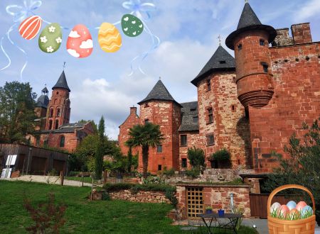 Visite et chasse aux œufs au château 