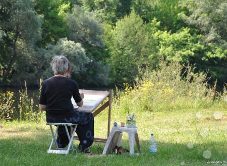 Journée artistique au bord de l'eau - Atmosphère Dordogne 