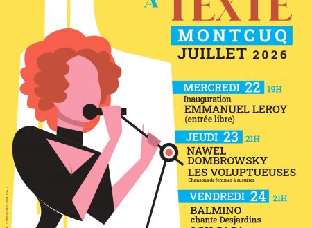 Festival de la chanson à texte de Montcuq 