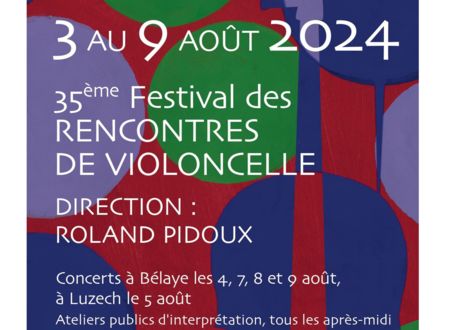 XXXVèmes Rencontres de Violoncelle de Bélaye : Concert d'ouverture du dimanche 