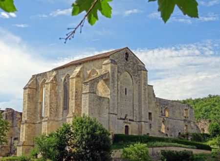 Visite guidée du site de l'Abbaye-Nouvelle à Léobard 