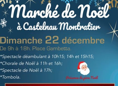 Marché de Noël à Castelnau-Montratier 