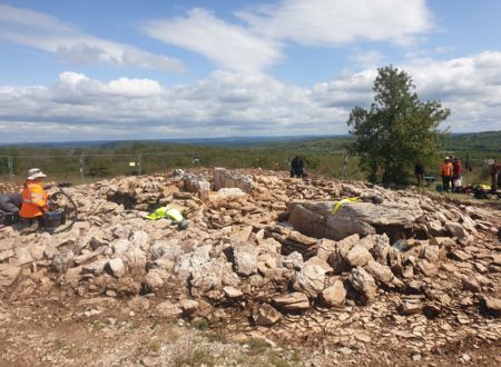 La nécropole mégalithique de Pech Laglaire - Visite chantier de fouilles 