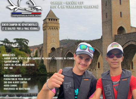 Junior fishing tour : Manche de Cahors