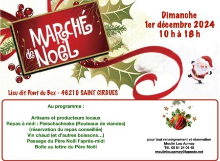 Marché de Noël à Saint-Cirgues 