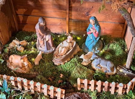 Crèche de Noël à Goujounac 