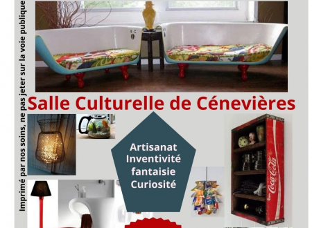 Marché aux objets détournés et recyclage 