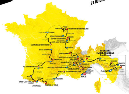 Tour de France - étape Pau / Saint Lary Soulan Pla d'Adet 