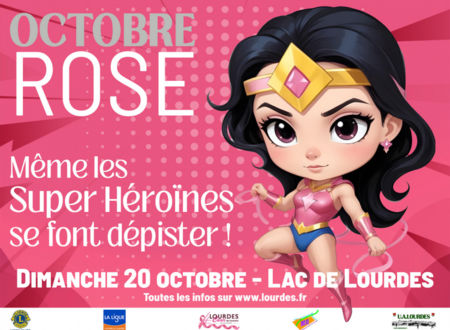 Opération Octobre Rose à Lourdes