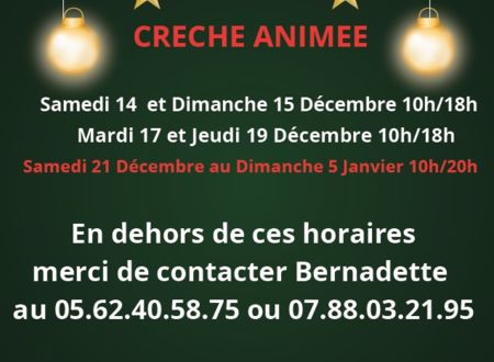 Crèche animée d'Esbareich 