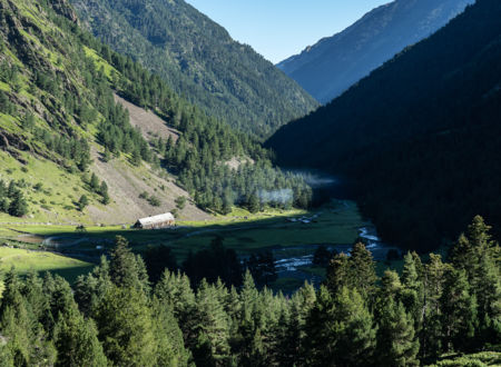 La vallée du Rioumajou, voie de passage vers l'Espagne 