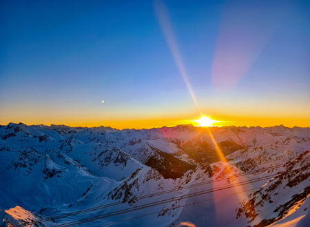 Les couchers de soleil au sommet 