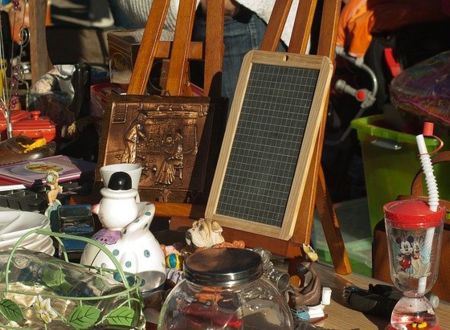 Marché à la brocante 