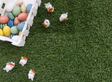 Chasse aux oeufs de Pâques 