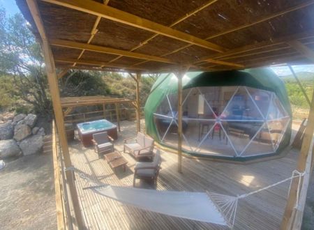 GLAMPING DOME - BULLE DE L'ESCALE COCOONING 