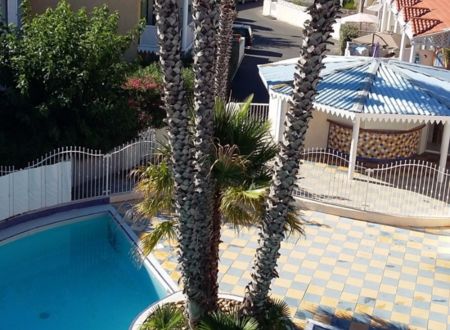 CAP D'AGDE VILLA 3 PIÈCES-DUPLEX POUR 6 PERS. PISCINE 