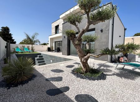 MAISON À AGDE POUR 8 PERSONNES MODERNE AVEC PISCINE 