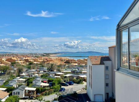 APPARTEMENT POUR 4 PERSONNES AU CAP D'AGDE AVEC TERRASSE ET CLIMATISATION RÉF 02 