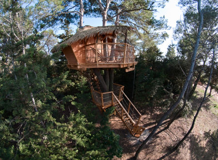 LES CABANES DE L'ARBOUSIER - CABANE TOUTERELLE 