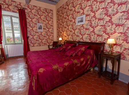 LE CHATEAU D'AGEL - CHAMBRE PAULINE 