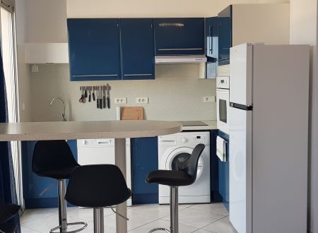 APPARTEMENT 4 PERSONNES À SÈTE CLIMATISATION, ANIMAUX ACCEPTÉS, PROCHE PLAGE 