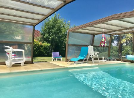 Gîte piscine chauffée 28° Padirac & rocamadour 