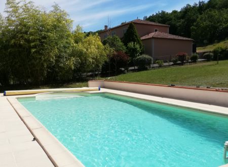 Chambre avec piscine 