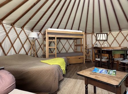 LA FERME D'OULAN BAT - CAMP DE YOURTES 