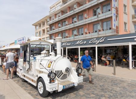 LE PETIT TRAIN TOURISTIQUE DE VALRAS-PLAGE 