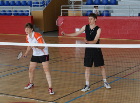 Quelques plumes et fou de badminton! 