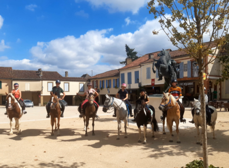 A cheval chez d’Artagnan à Lupiac 