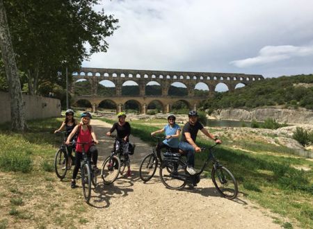 Week-end à vélo entre Rhône et Pont du Gard 