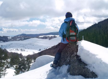 Week-end neige en Lozère - Randonnées en raquette 