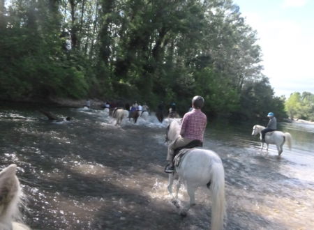 Randonnée à cheval avec la Ballade du Val de Cèze 