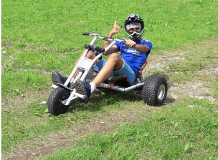 Descente intégrale en Mountain Kart 