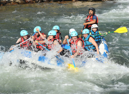 Rafting - parcours famille 